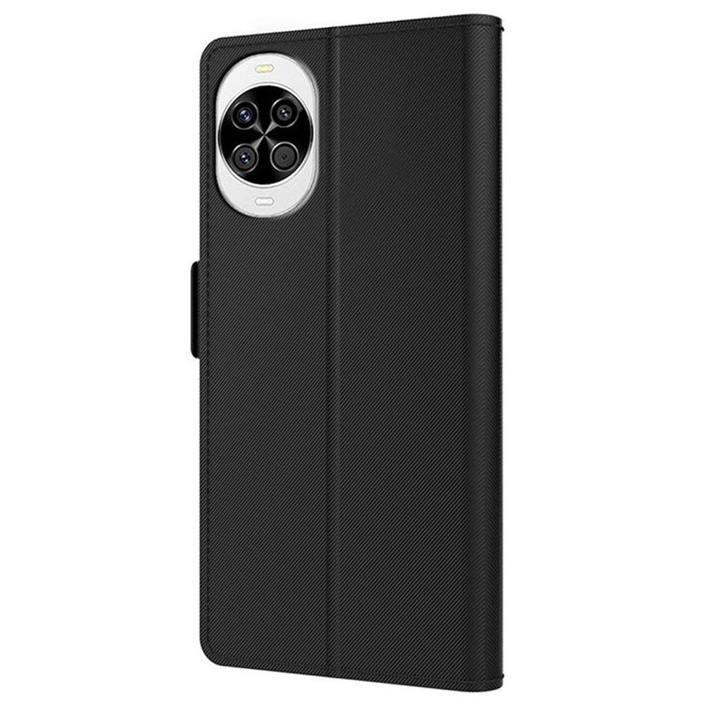 For Huawei nova 14 5G Case Stand PU Leather Phone Cover Card Holder Mirror