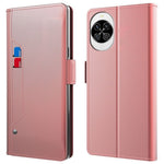 For Huawei nova 14 5G Case Stand PU Leather Phone Cover Card Holder Mirror
