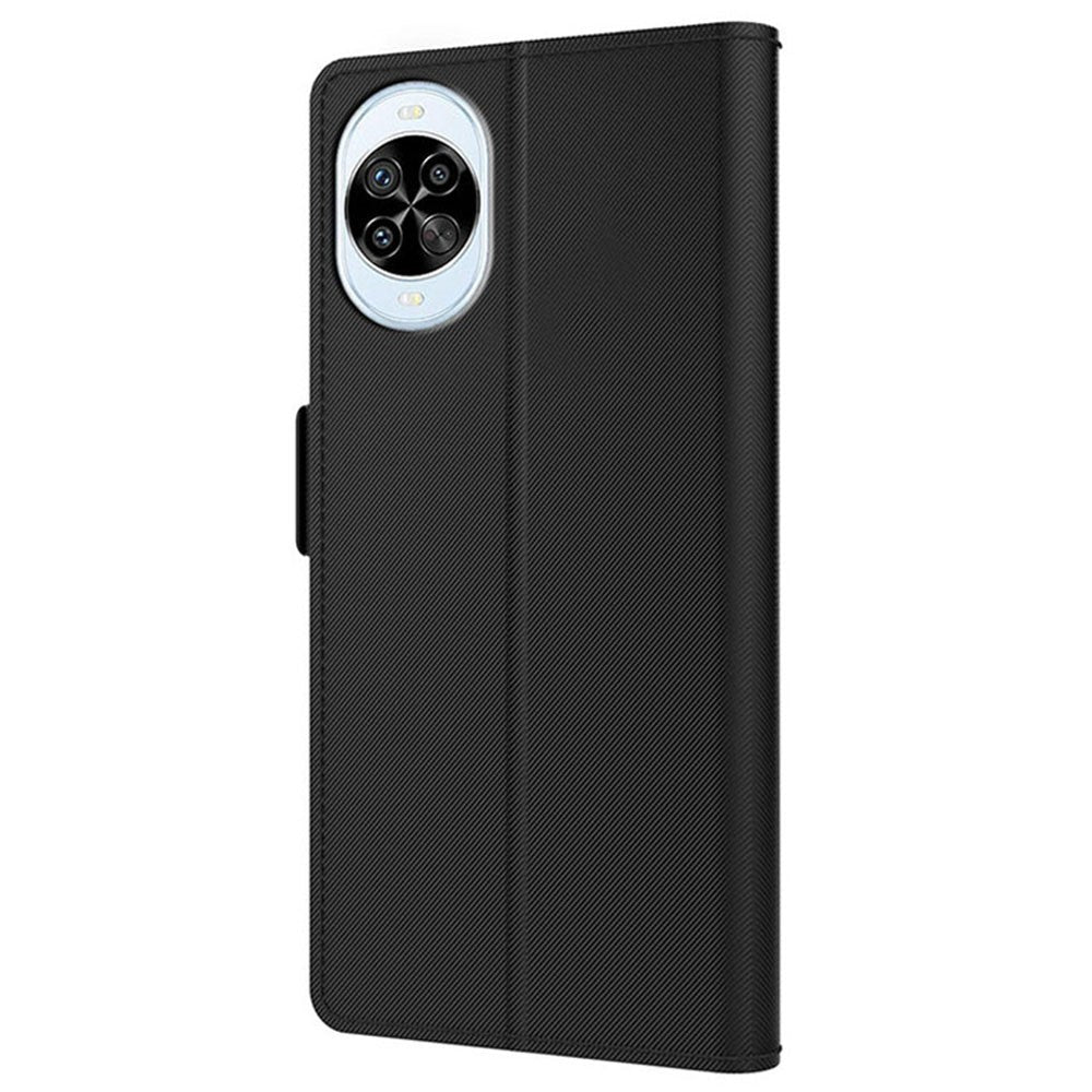 For Huawei nova 14 Pro 5G Case Stand PU Leather Phone Cover Card Holder Mirror
