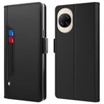 For Huawei nova 14 Ultra 5G Case Stand PU Leather Phone Cover Card Holder Mirror