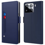 Xiaomi 15S Pro Fodral Stativ PU Läder mobilfodral Korthållare Spegel