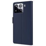 For Xiaomi 15S Pro Case Stand PU Leather Phone Cover Card Holder Mirror