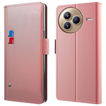 For Xiaomi Civi 5 Pro 5G Case Stand PU Leather Phone Cover Card Holder Mirror