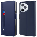 Til Honor 400 Pro 5G (Global) Cover Stander PU Læder Telefoncover Kreditkortholder Spejl