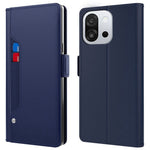 OnePlus 13T 5G Fodral Stativ PU Läder mobilskydd Korthållare Spegel