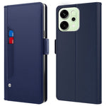 For Oppo Reno14 Pro 5G (Global) Case Stand PU Leather Phone Cover Card Holder Mirror