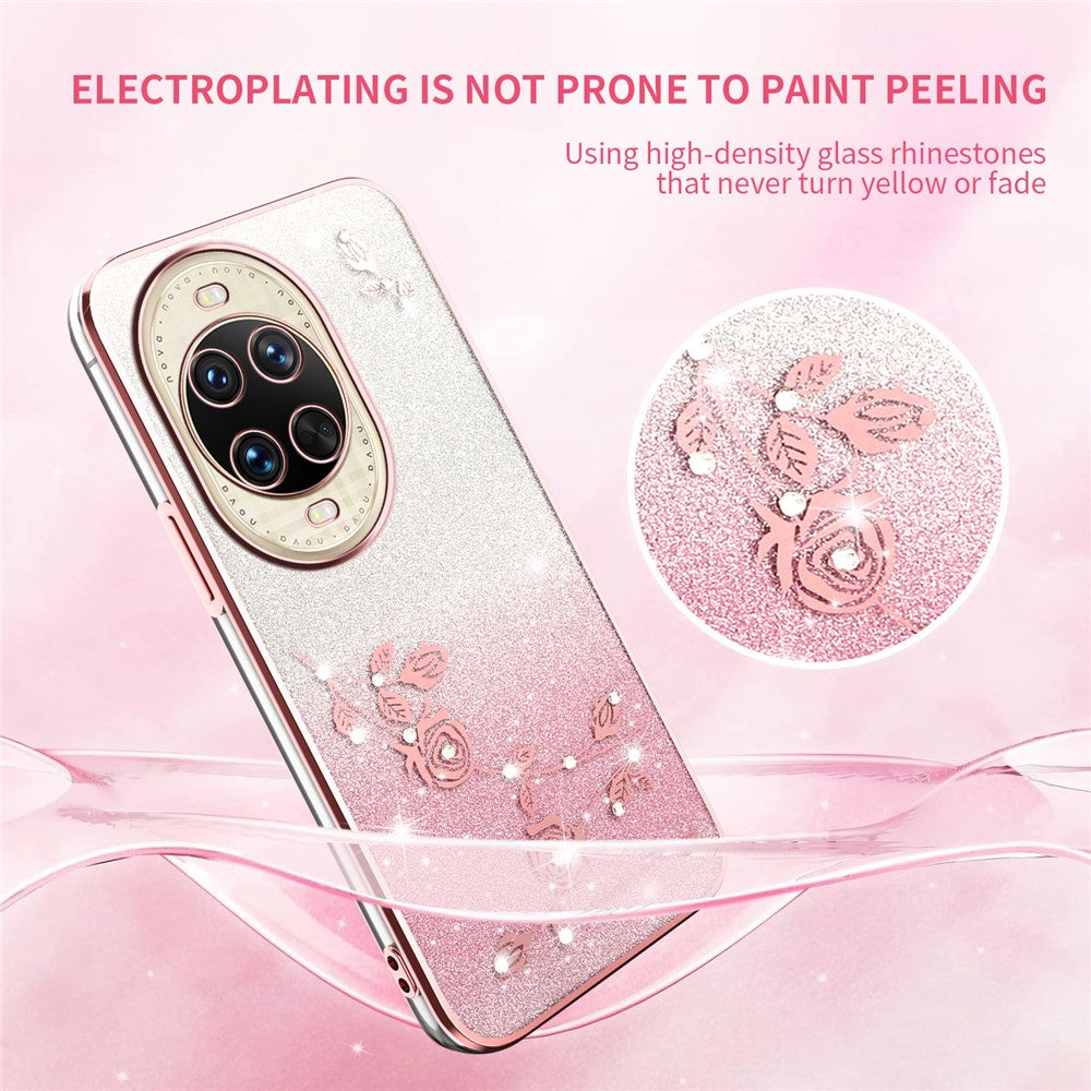 KADEM For Huawei nova 14 Ultra 5G Case Flower TPU Flexible Gradient Phone Cover