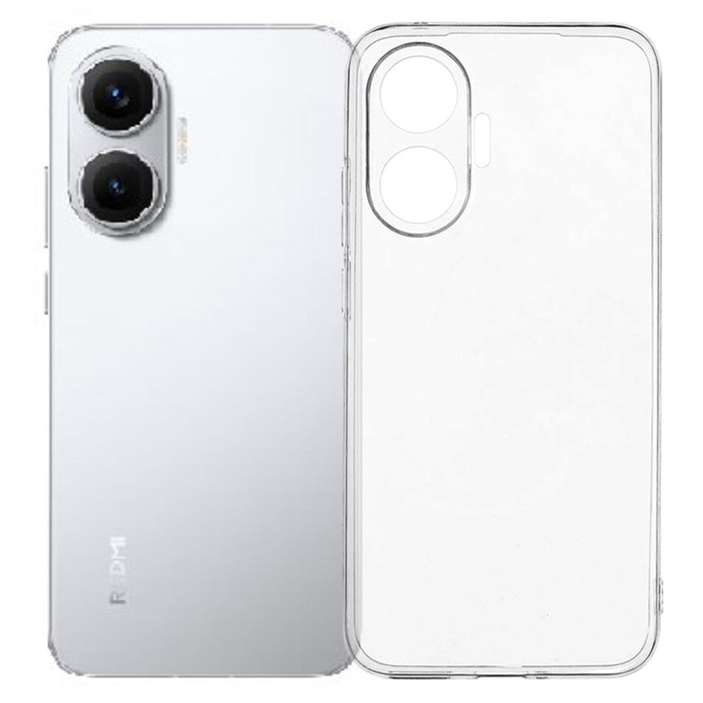 UNITHIN For Xiaomi Poco F7 5G / Redmi Turbo 4 Pro 5G Case Ultra Thin 0.7mm Clear TPU Anti Drop Phone Cover Precise Cutouts
