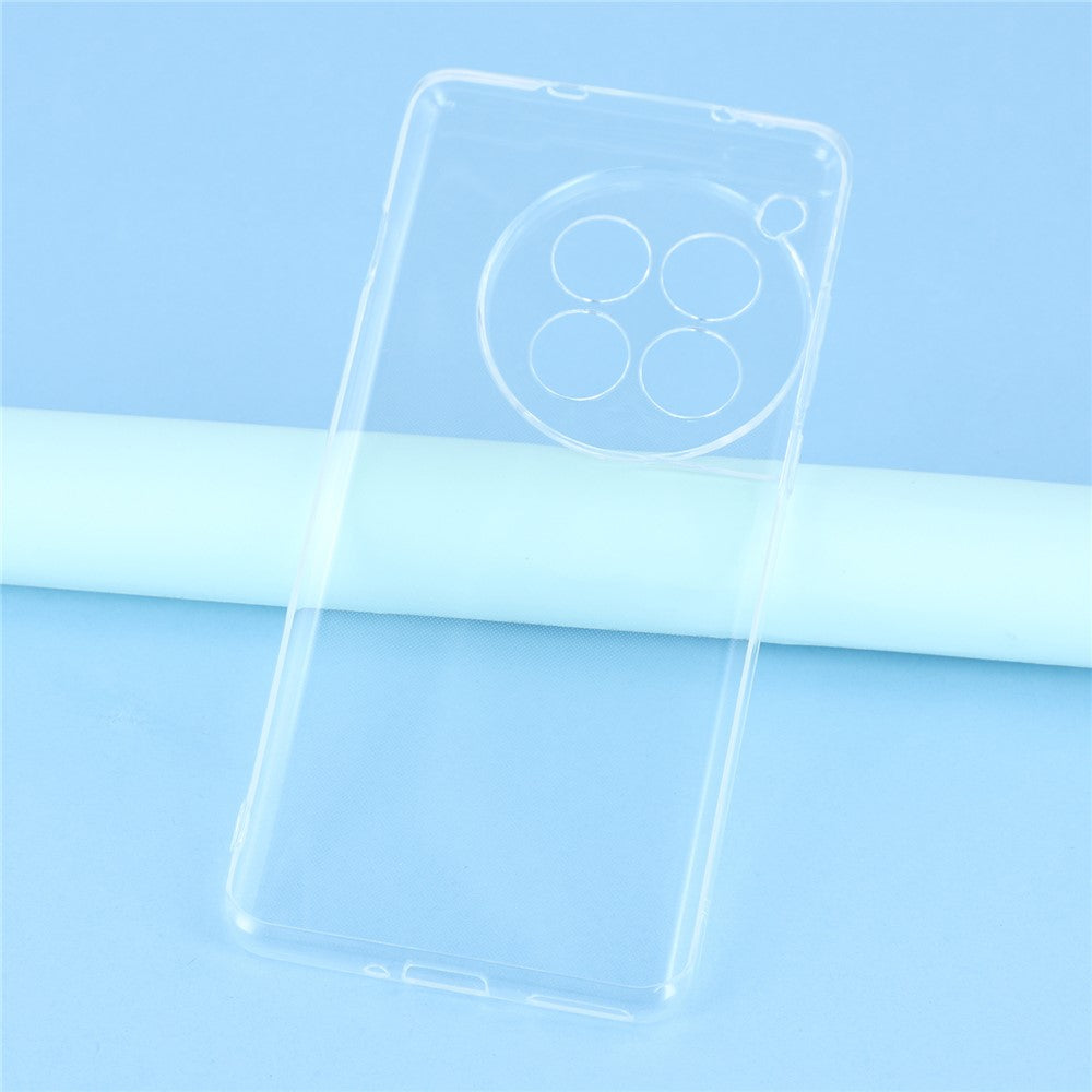 UNITHIN För OnePlus 12 5G Skal Ultratunt 0.7mm Klar TPU Anti-fall mobilskal Exakta Utskärningar