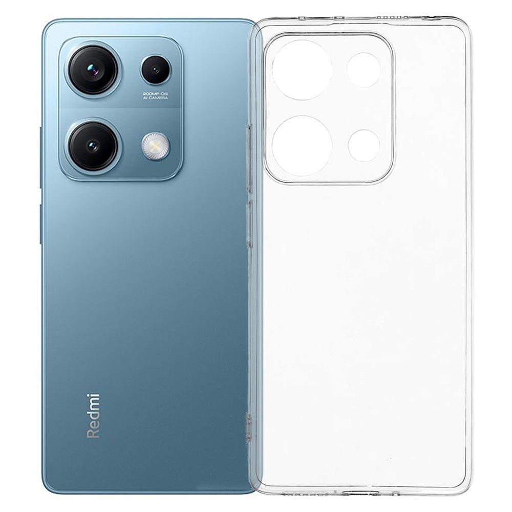 UNITHIN For Xiaomi Redmi Note 14S 4G Case Ultra Thin 0.7mm Clear TPU Anti Drop Phone Cover Precise Cutouts