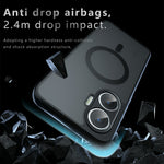 Matte Case for Xiaomi Poco F7 5G / Redmi Turbo 4 Pro 5G TPU + PC Skin Touch Phone Cover Magnetic Case