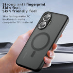 Matte Case for Xiaomi Poco F7 5G / Redmi Turbo 4 Pro 5G TPU + PC Skin Touch Phone Cover Magnetic Case