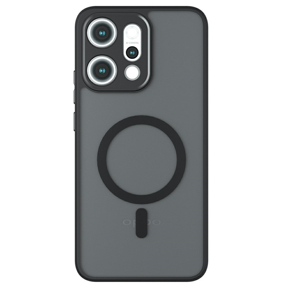 For Oppo Reno14 Pro 5G (Global) Magnetic Case TPU+PC Matte Phone Cover