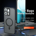 For Oppo Reno14 Pro 5G (Global) Magnetic Case TPU+PC Matte Phone Cover