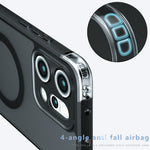 For Oppo Reno14 Pro 5G (Global) Magnetic Case TPU+PC Matte Phone Cover