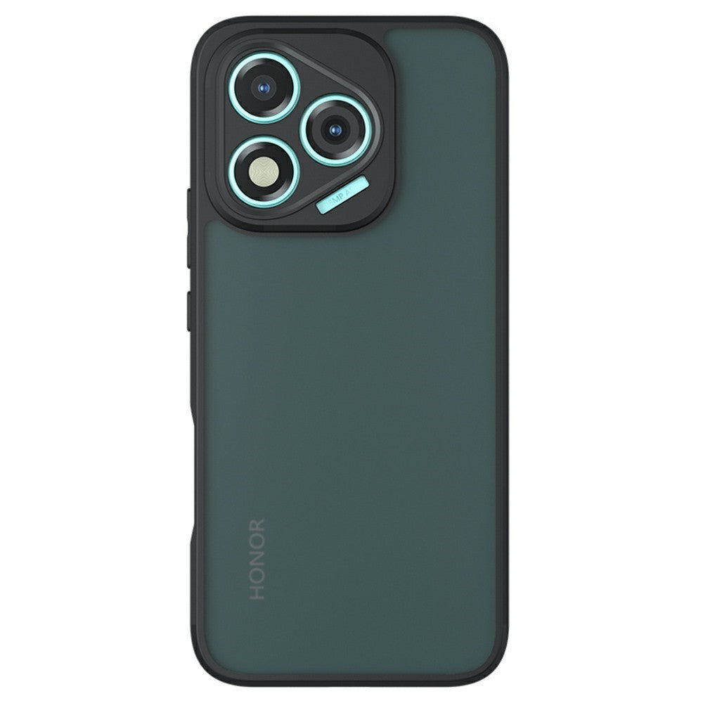 For Honor 400 Lite 5G etui Skin-Touch TPU + PC mat telefonbagcover, transparent sort