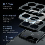 For Xiaomi 15S Pro Case Skin-Touch TPU + PC Matte Phone Back Cover, Transparent Black