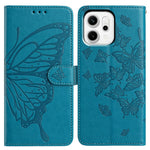For Oppo Reno14 Pro 5G (Global) Case Butterfly Imprinted Wallet Stand PU Leather Flip Phone Cover with Strap