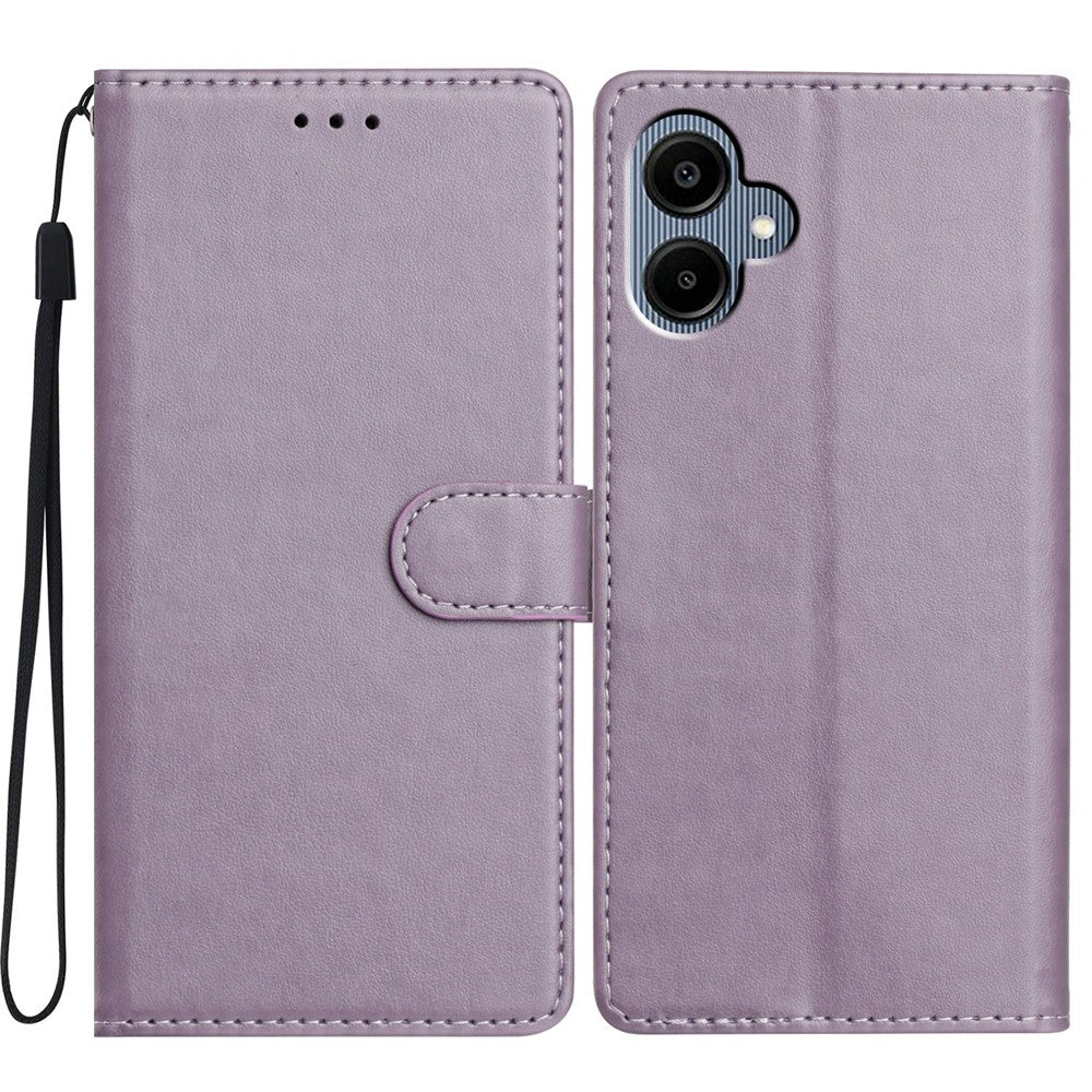 Til Samsung Galaxy A08 5G / A08 4G / A07 4G Læderpung Etui Stativ Telefoncover med Praktisk Rem