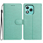 For Honor 400 Lite 5G Leather Case Wallet Stand Phone Cover with Handy Strap