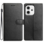 For Oppo Reno14 Pro 5G (Global) Leather Case Wallet Stand Phone Cover with Handy Strap
