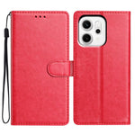 For Oppo Reno14 Pro 5G (Global) Leather Case Wallet Stand Phone Cover with Handy Strap