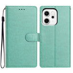 For Oppo Reno14 Pro 5G (Global) Leather Case Wallet Stand Phone Cover with Handy Strap