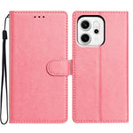 For Oppo Reno14 Pro 5G (Global) Leather Case Wallet Stand Phone Cover with Handy Strap