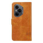 For Honor 400 Pro 5G (Global) Wallet Cover T-Form Linjer Læder Telefoncover Stand