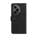 For Honor 400 Pro 5G (Global) Lædertelefoncover Stativpung med tofarget splejset design