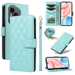 For Honor 400 Pro 5G (Global) Wallet Cover Diamantmønster Læder Telefoncover med Rem