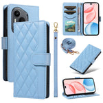 For Honor 400 Pro 5G (Global) Wallet Cover Diamantmønster Læder Telefoncover med Rem