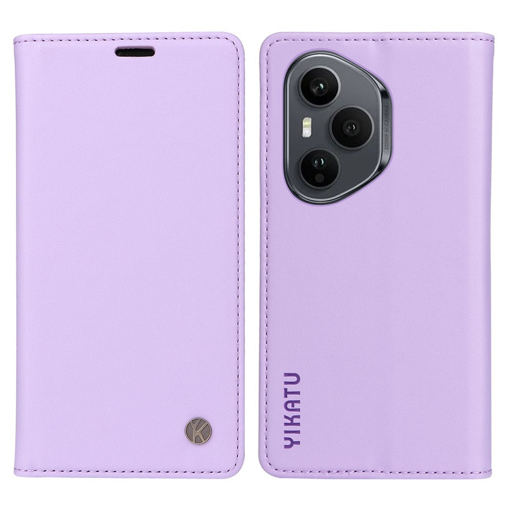 YIKATU For Honor 400 Pro 5G (Global) Telefoncovers Magnetisk Lukning PU Læder Mobilcover