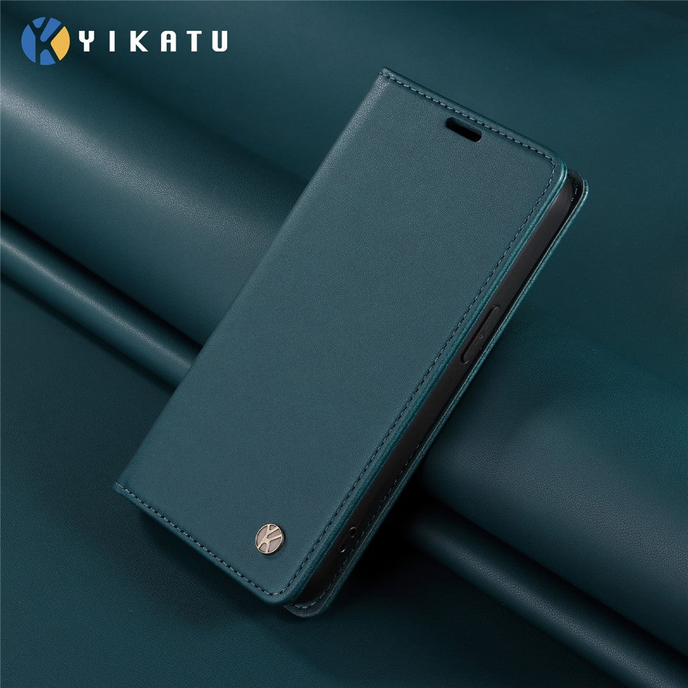 YIKATU For Honor 400 5G (Global) Phone Cases  Magnetic Closure PU Leather Mobile Cover