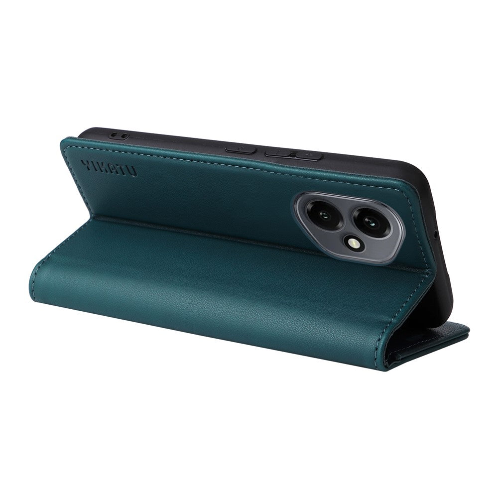 YIKATU For Honor 400 5G (Global) Phone Cases  Magnetic Closure PU Leather Mobile Cover