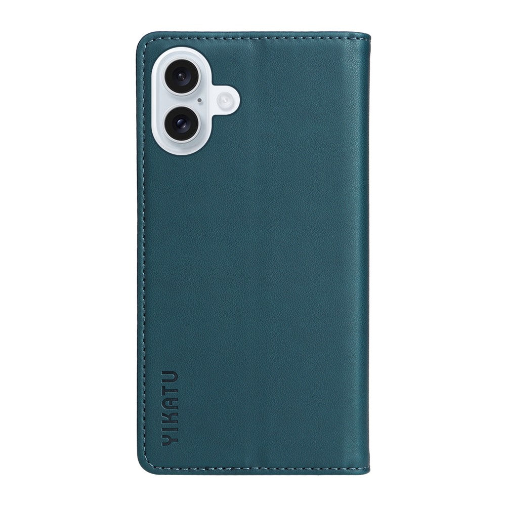 YIKATU til iPhone 17 covers, magnetisk lukning PU læder mobilcover