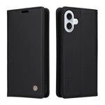 YIKATU til iPhone 17 covers, magnetisk lukning PU læder mobilcover
