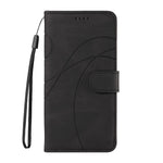 For Honor 400 Pro 5G (Global) Wallet Cover i Læder med Stativ og Kurvet Linje Design