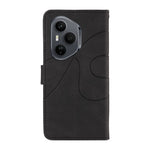 For Honor 400 Pro 5G (Global) Wallet Cover i Læder med Stativ og Kurvet Linje Design