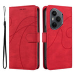 For Honor 400 Pro 5G (Global) Wallet Cover i Læder med Stativ og Kurvet Linje Design