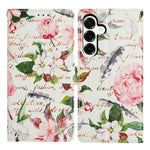 Til Samsung Galaxy A18 5G / A18 4G / A17 5G / A17 4G / A26 5G etui mønsterprint tegnebogs-stander flip lædertelefoncover med rem