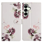 Til Samsung Galaxy A18 5G / A18 4G / A17 5G / A17 4G / A26 5G etui mønsterprint tegnebogs-stander flip lædertelefoncover med rem