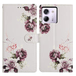 For Xiaomi Poco M7 Pro 5G Case Pattern Printing Wallet Stand Flip Leather Phone Cover with Strap