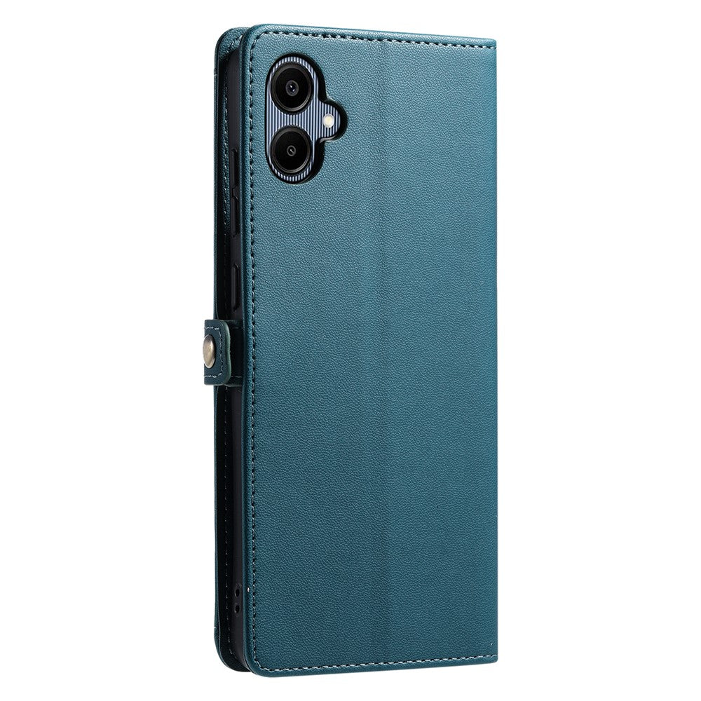 For Samsung Galaxy A08 5G / A08 4G / A07 5G / A07 4G Leather Case with Wrist Strap Wallet Stand Phone Cover