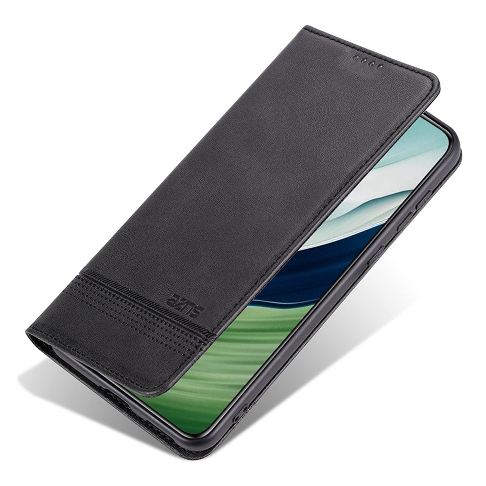 AZNS For Huawei nova 14 5G Case Cowhide Texture PU Leather Wallet Phone Cover