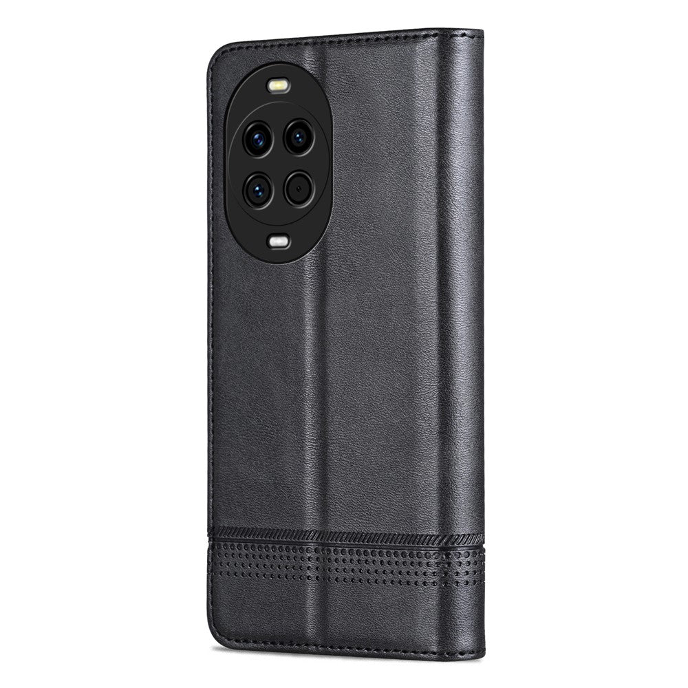 AZNS For Huawei nova 14 5G Case Cowhide Texture PU Leather Wallet Phone Cover