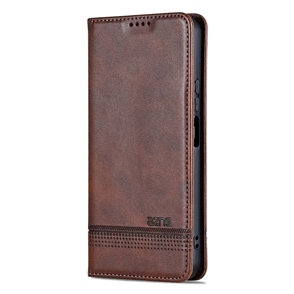 AZNS For Huawei nova 14 Pro 5G Case Cowhide Texture PU Leather Wallet Phone Cover