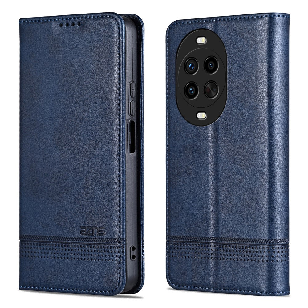 AZNS For Huawei nova 14 Pro 5G Case Cowhide Texture PU Leather Wallet Phone Cover