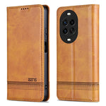 AZNS For Huawei nova 14 Pro 5G Case Cowhide Texture PU Leather Wallet Phone Cover