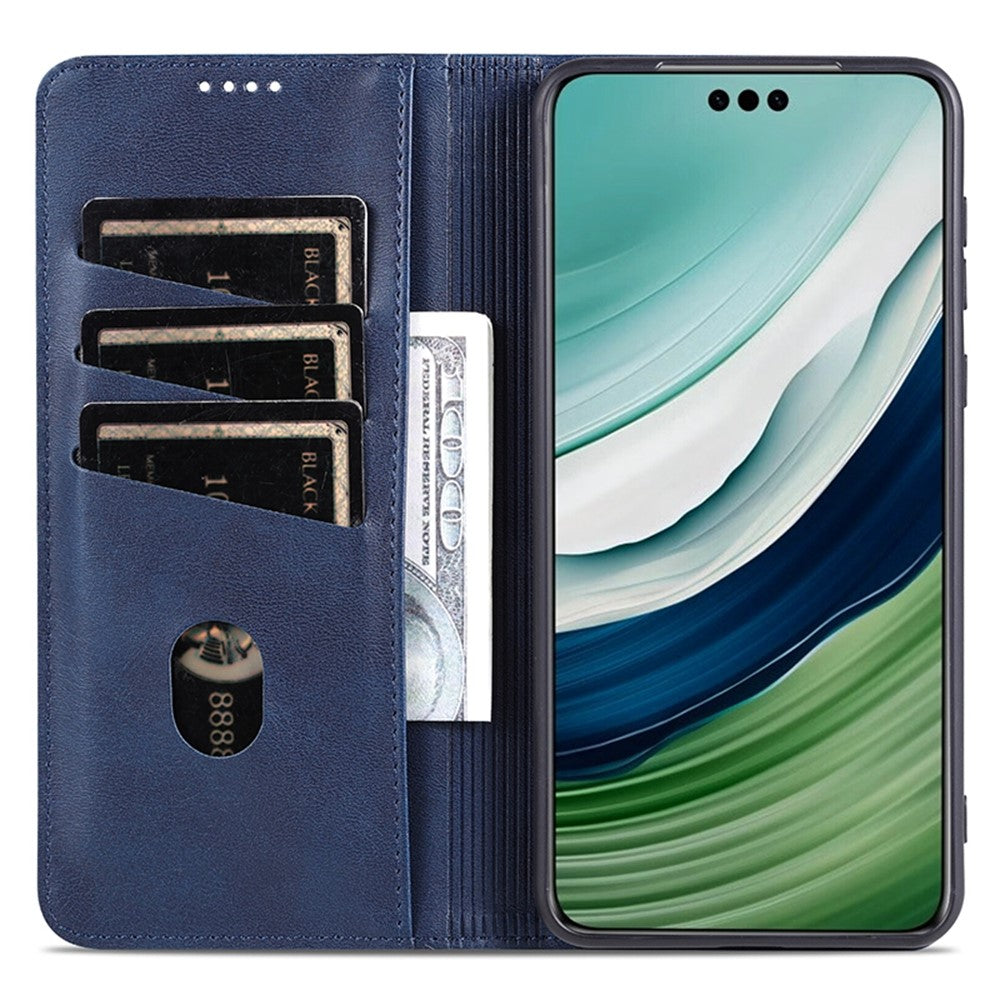 AZNS For Huawei nova 14 Ultra 5G Case Cowhide Texture PU Leather Wallet Phone Cover